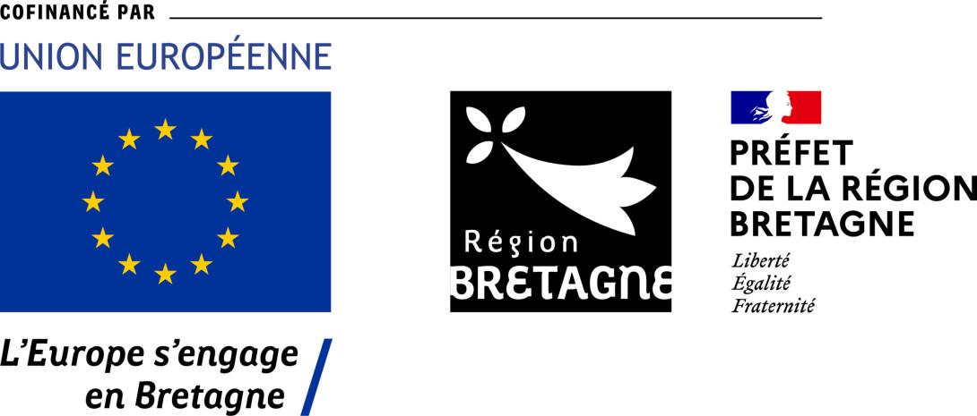 Logo UE - Région Bretagne